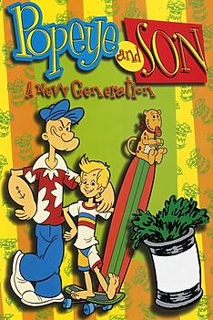 Serienplakat zu Popeye und Sohn