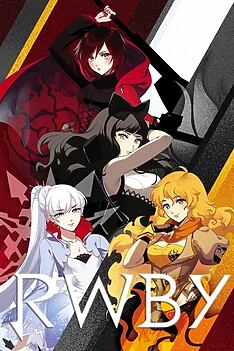 Serienplakat zu RWBY