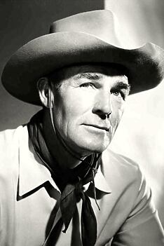 Porträt von Randolph Scott