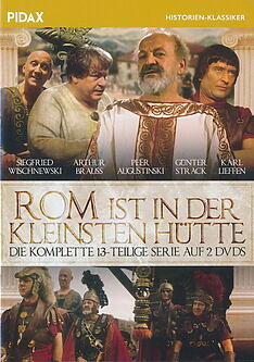 Serienplakat zu Rom ist in der kleinsten Hütte
