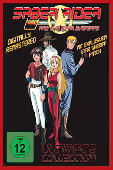 Serienplakat zu Saber Rider und die Star Sheriffs