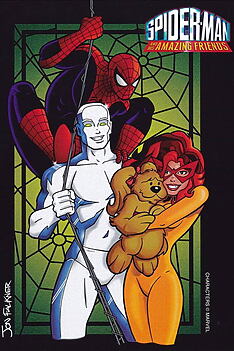 Serienplakat zu Spider-Man und seine außergewöhnlichen Freunde