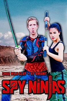 Serienplakat zu Spionage-Ninjas - Chad Wild Clay und Vy Qwaint