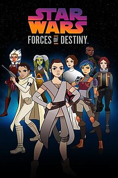 Serienplakat zu Star Wars: Die Mächte des Schicksals