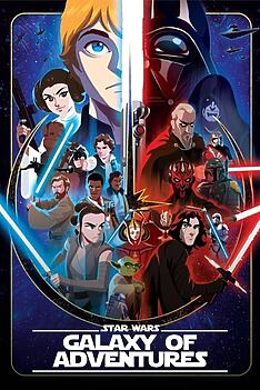 Serienplakat zu Star Wars Galaxy of Adventures
