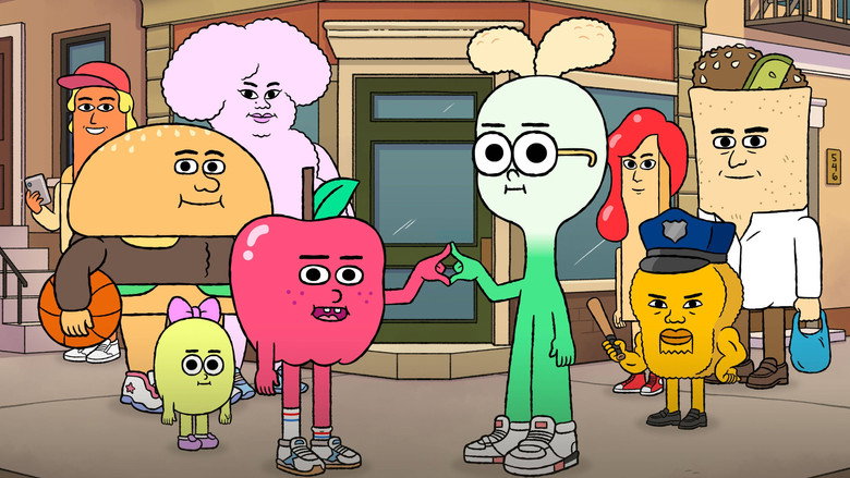 Bild aus der Serie Apfel & Lauch