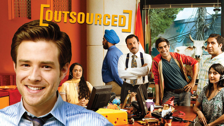 Bild aus der Serie Outsourced