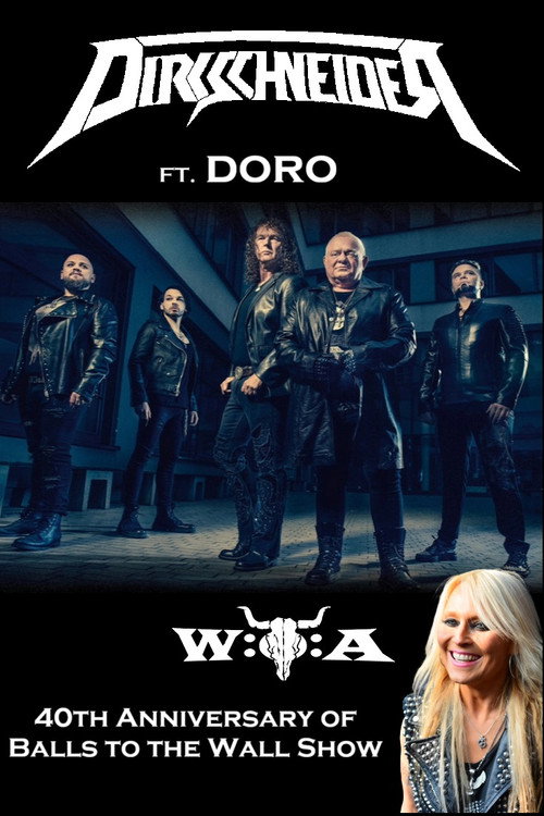 Dirkschneider: 40th Anniversary of Balls to the Wall Show – W:O:A 2025
