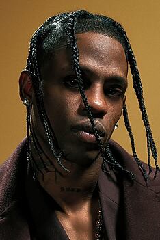 Porträt von Travis Scott