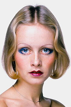 Porträt von Twiggy