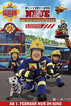 Filmplakat zu Feuerwehrmann Sam – Pontypandys neue Feuerwache