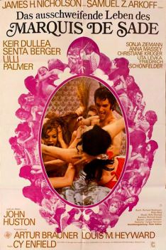 Filmplakat zu Das ausschweifende Leben des Marquis de Sade