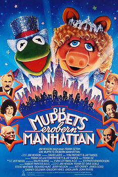 Filmplakat zu Die Muppets erobern Manhattan