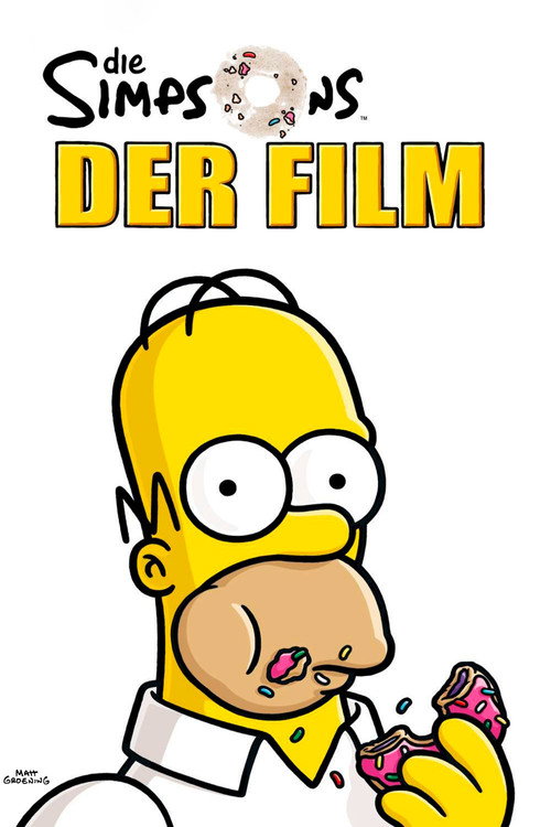 Filmplakat zu Die Simpsons – Der Film
